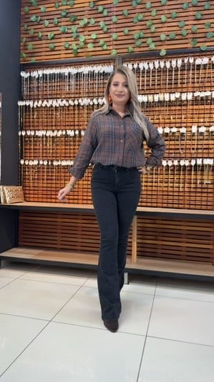 EKOSELİ KAHVE RENGİ GÖMLEK