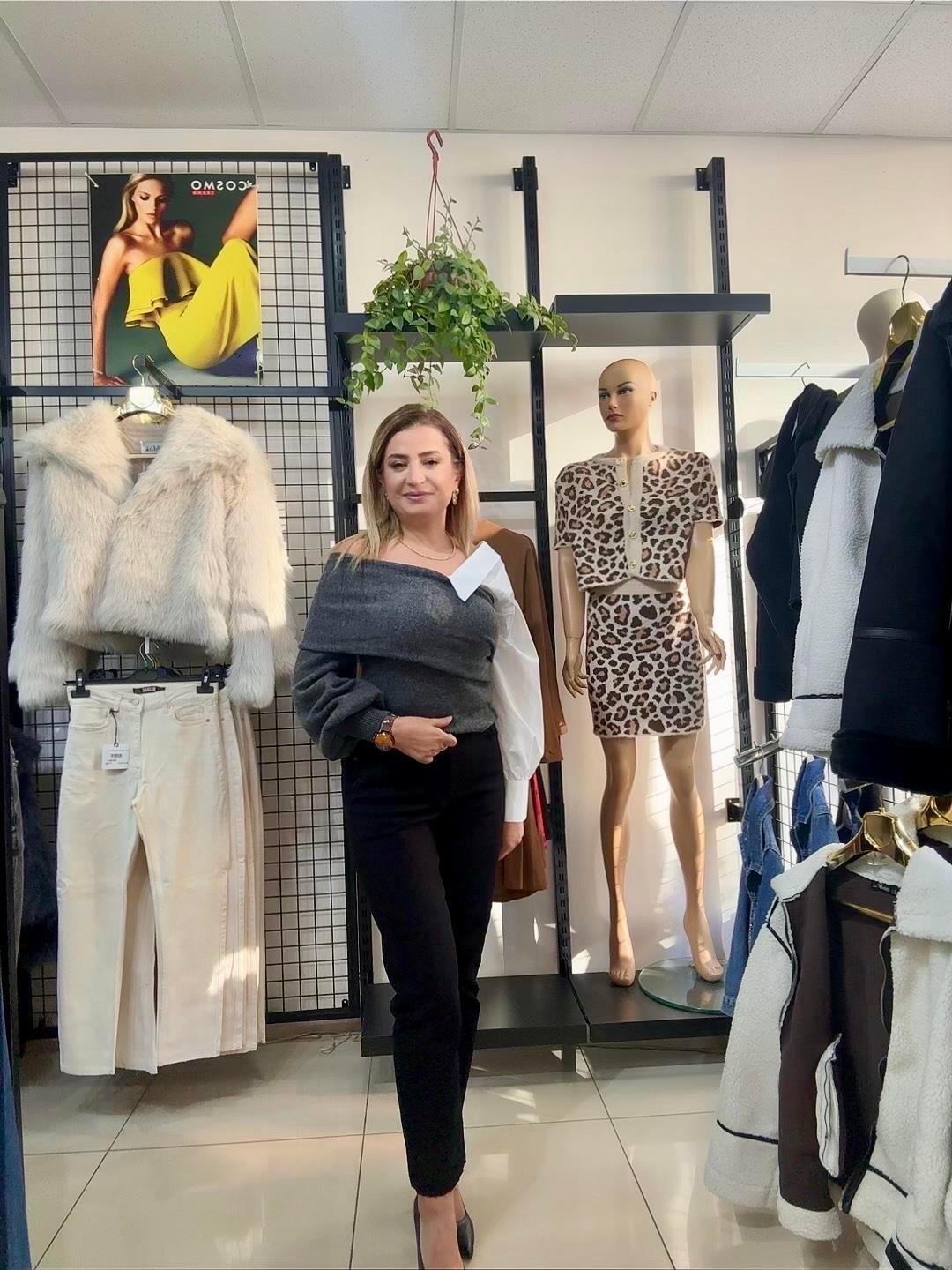 GÖMLEK DETAYLI GRİ BLUZ