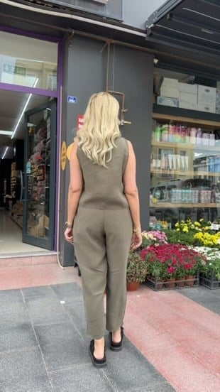KOLSUZ YEŞİL TENSEL İKİLİ TAKIM