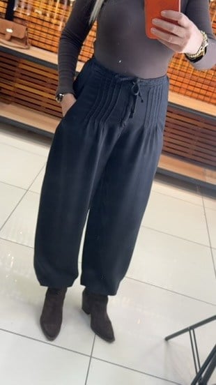 SİYAH ŞALVAR PANTOLON
