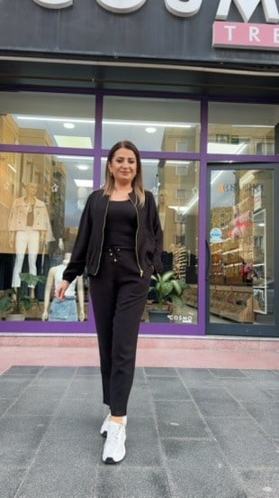 SİYAH TENSEL TAKIM