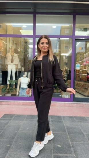 SİYAH TENSEL TAKIM