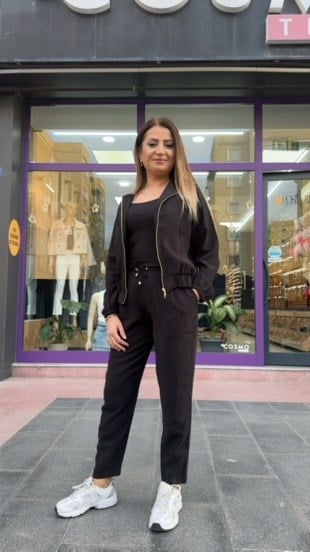 SİYAH TENSEL TAKIM