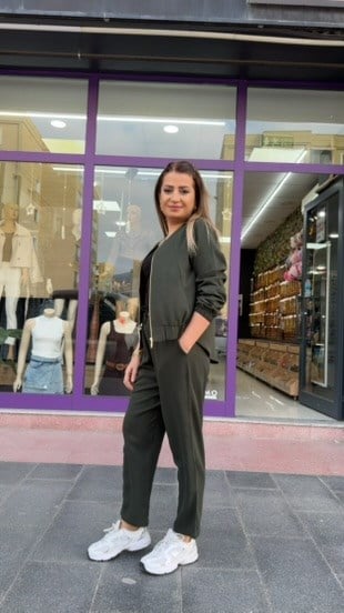 YEŞİL TENSEL İKİLİ TAKIM