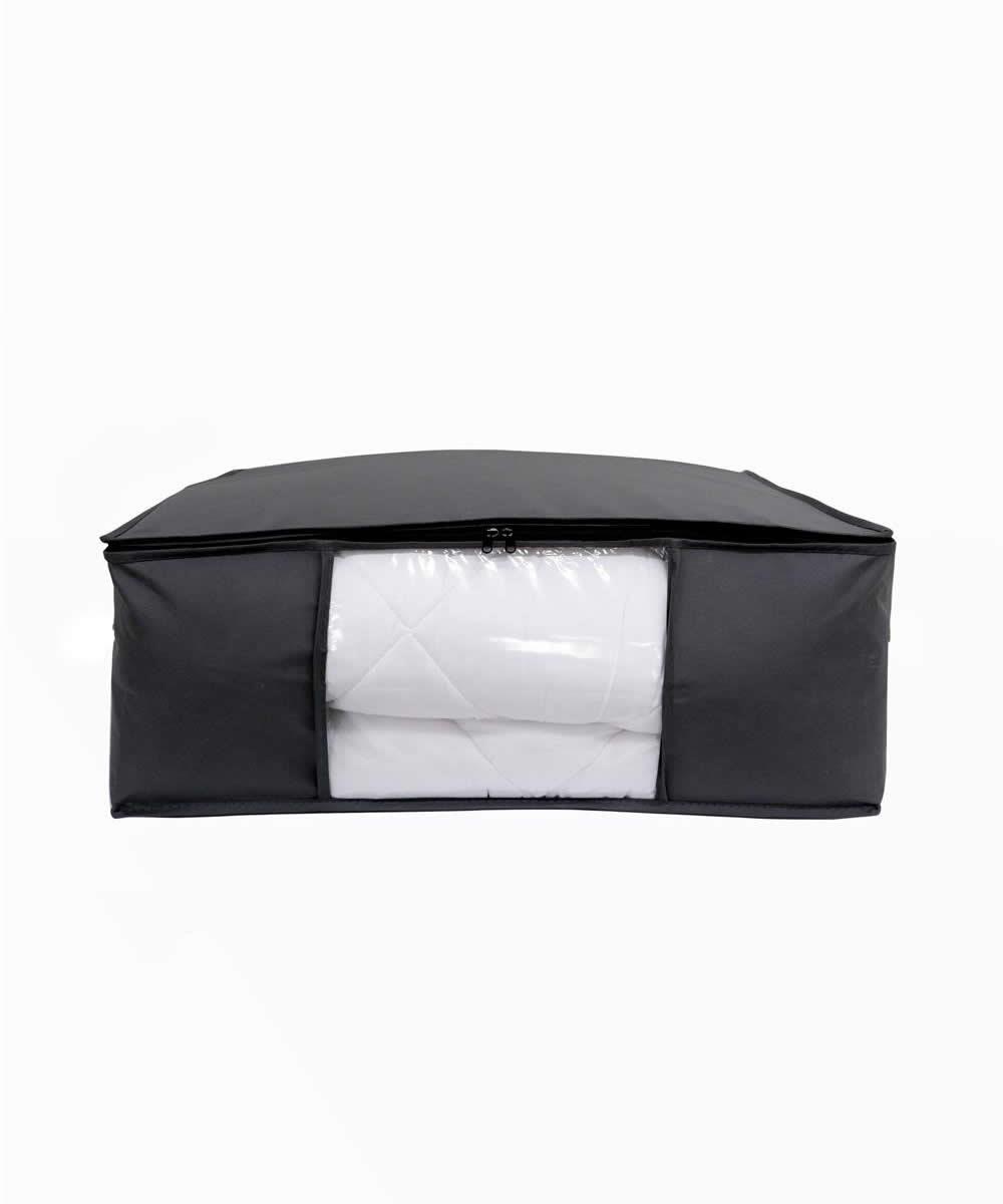 Vedsey Home Organizer5'li Set Baza Altı Düzenleyici Pencereli Büyük Boy Hurç Siyah 70x50x25 Cm