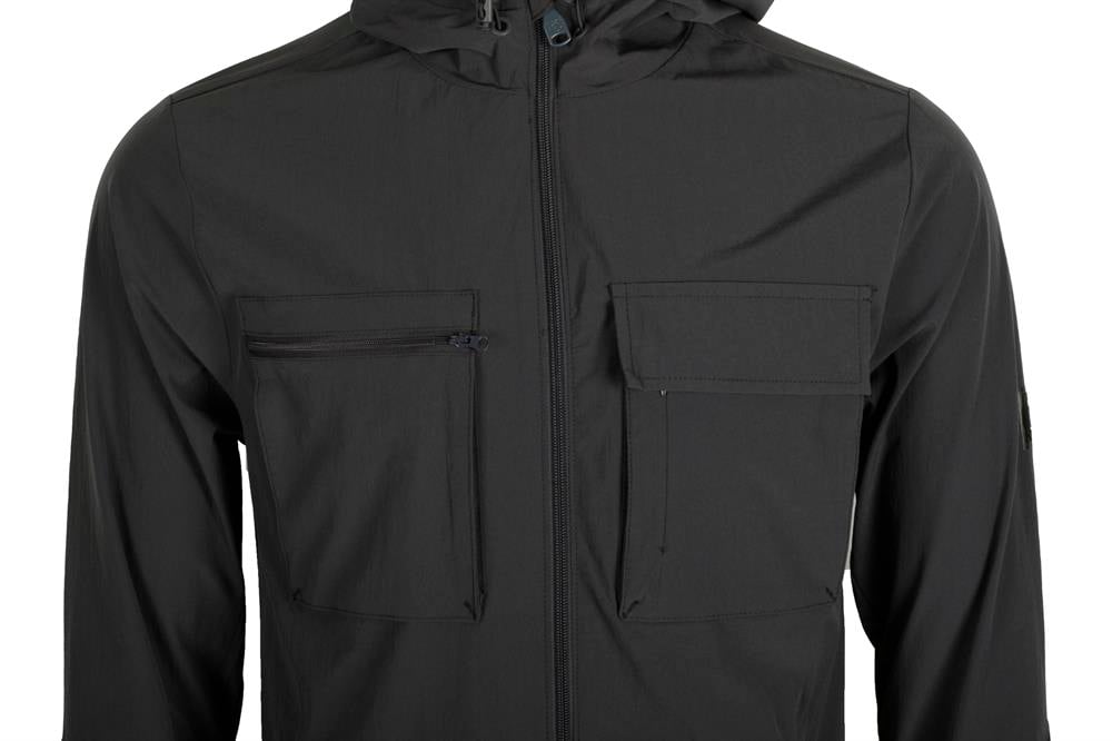 ERKEK Antrasit Waterproof Kapüşonlu Astarsız Slim Fit Baharlık ve Mevsimlik Mont 4511