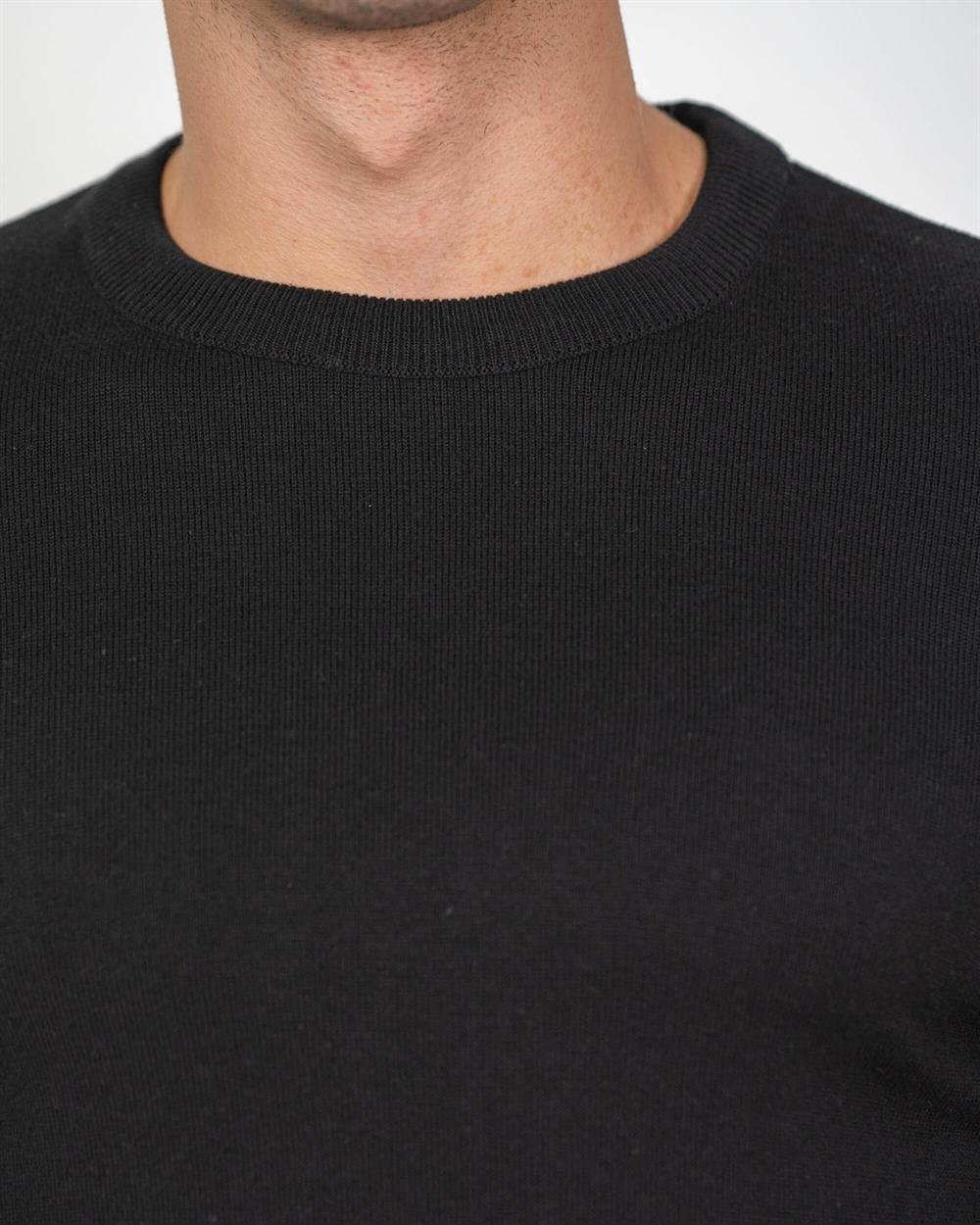 Erkek Bisiklet Yaka Triko Slim Fit Pamuklu Kazak NCS JEANS 3002