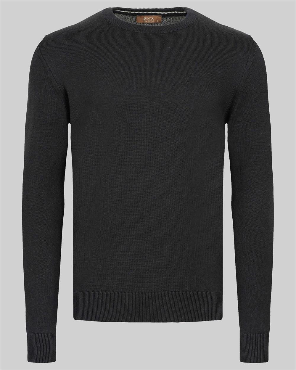 Erkek Bisiklet Yaka Triko Slim Fit Pamuklu Kazak NCS JEANS 3002