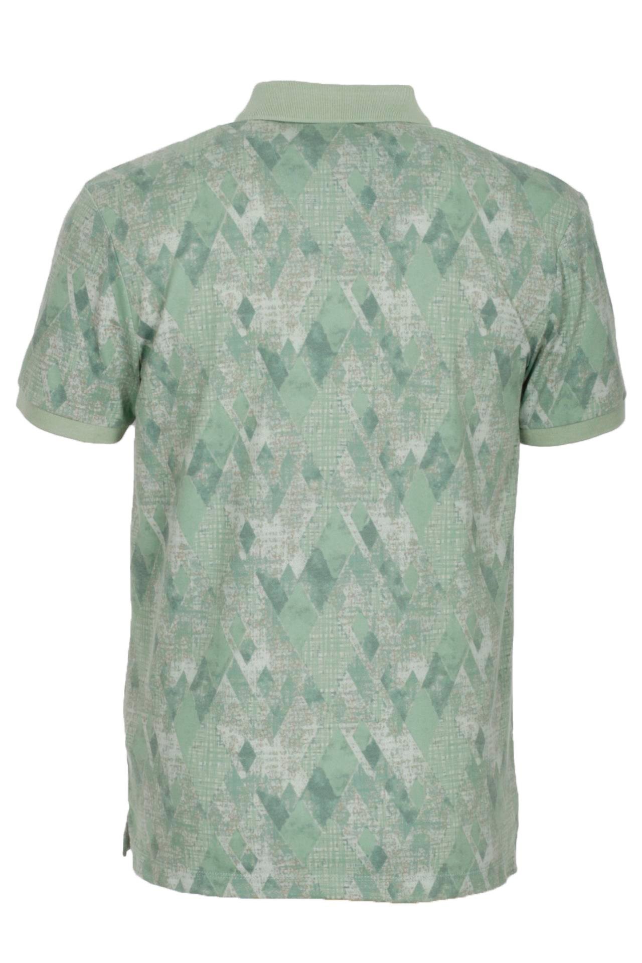 Erkek Polo Yaka Tişört Çağla Slim Fit Ribanalı Kol Pamuklu Baskılı T-shirt NCS JEANS 1251