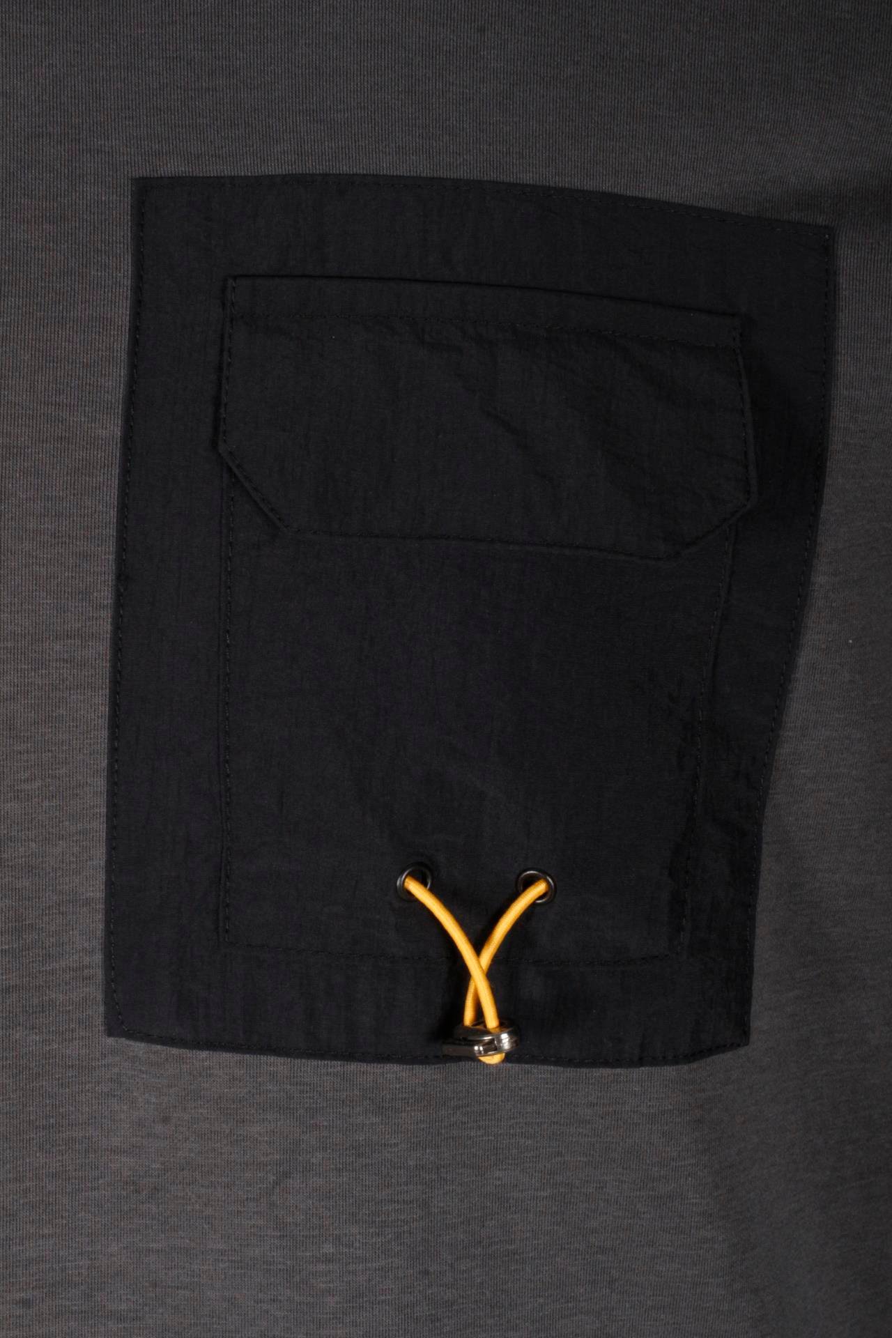 Erkek Sweatshirt Füme Ön Cep Detaylı Relaxed Fit Double Face Crewneck NCS JEANS 1640