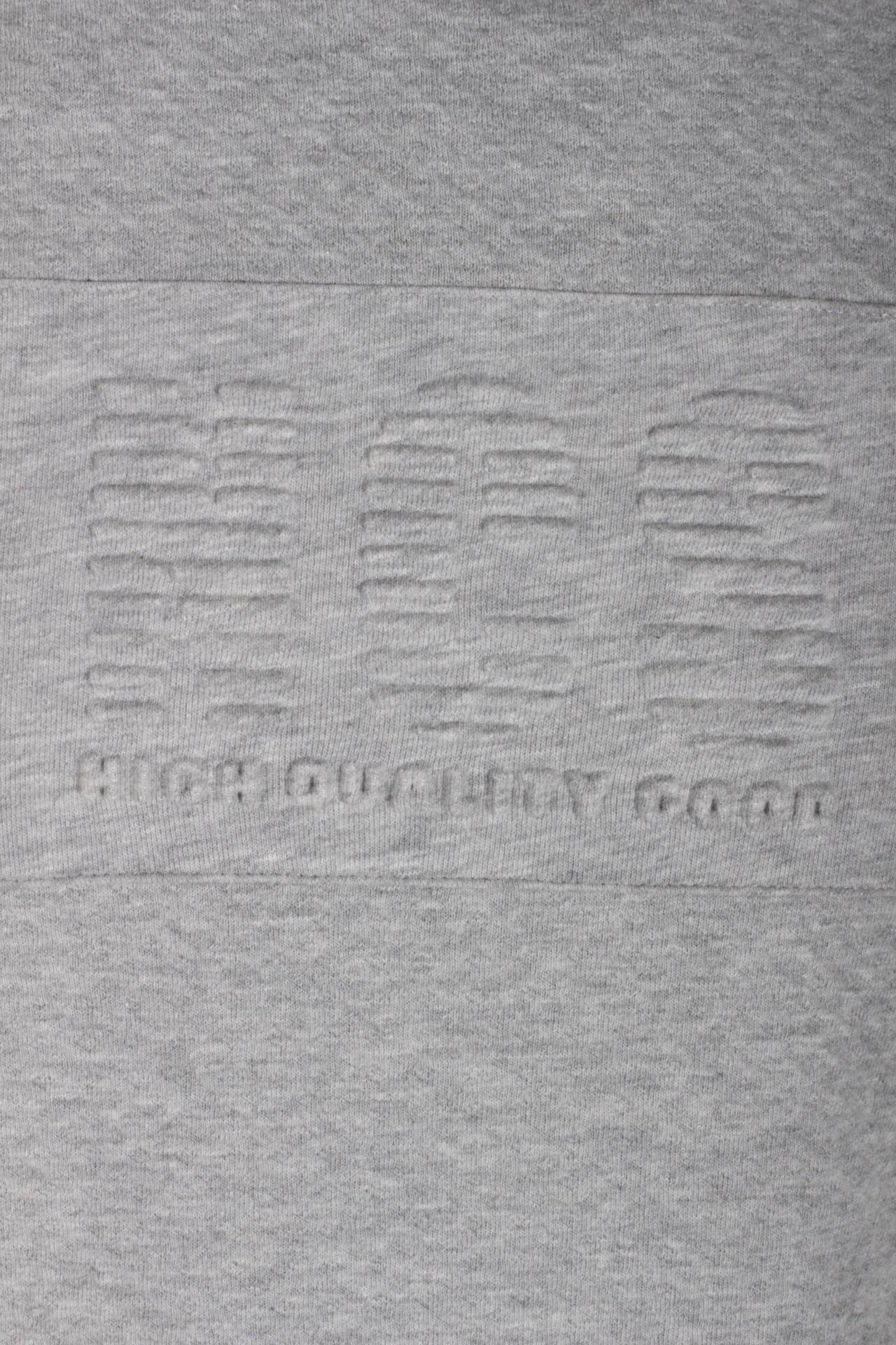 Erkek Sweatshirt Grimalnj Kabartma Baskılı Bisiklet Yaka Logo Detay Cotonel Kumaş Sweat NCS JEANS 1614