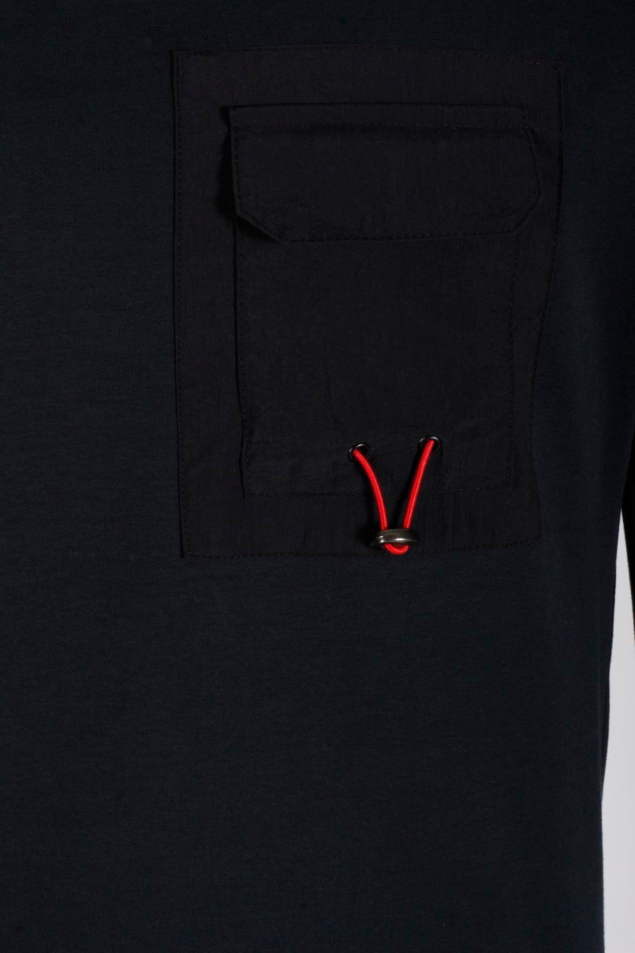 Erkek Sweatshirt Lacivert Ön Cep Detaylı Relaxed Fit Double Face Crewneck NCS JEANS 1640