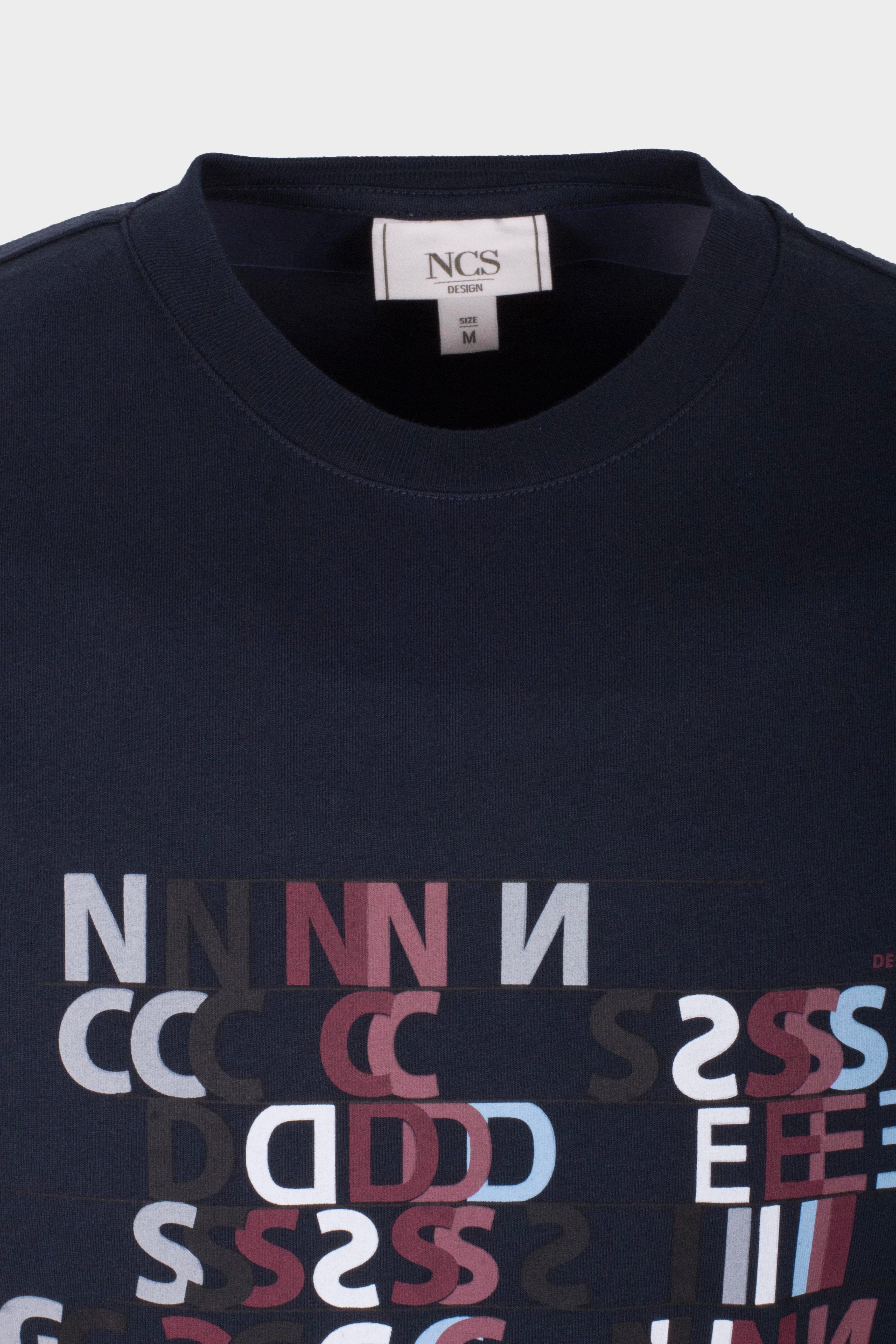 Erkek Tişört Bisiklet Yaka Slim Fit Baskılı T-shirt NCS JEANS 1295