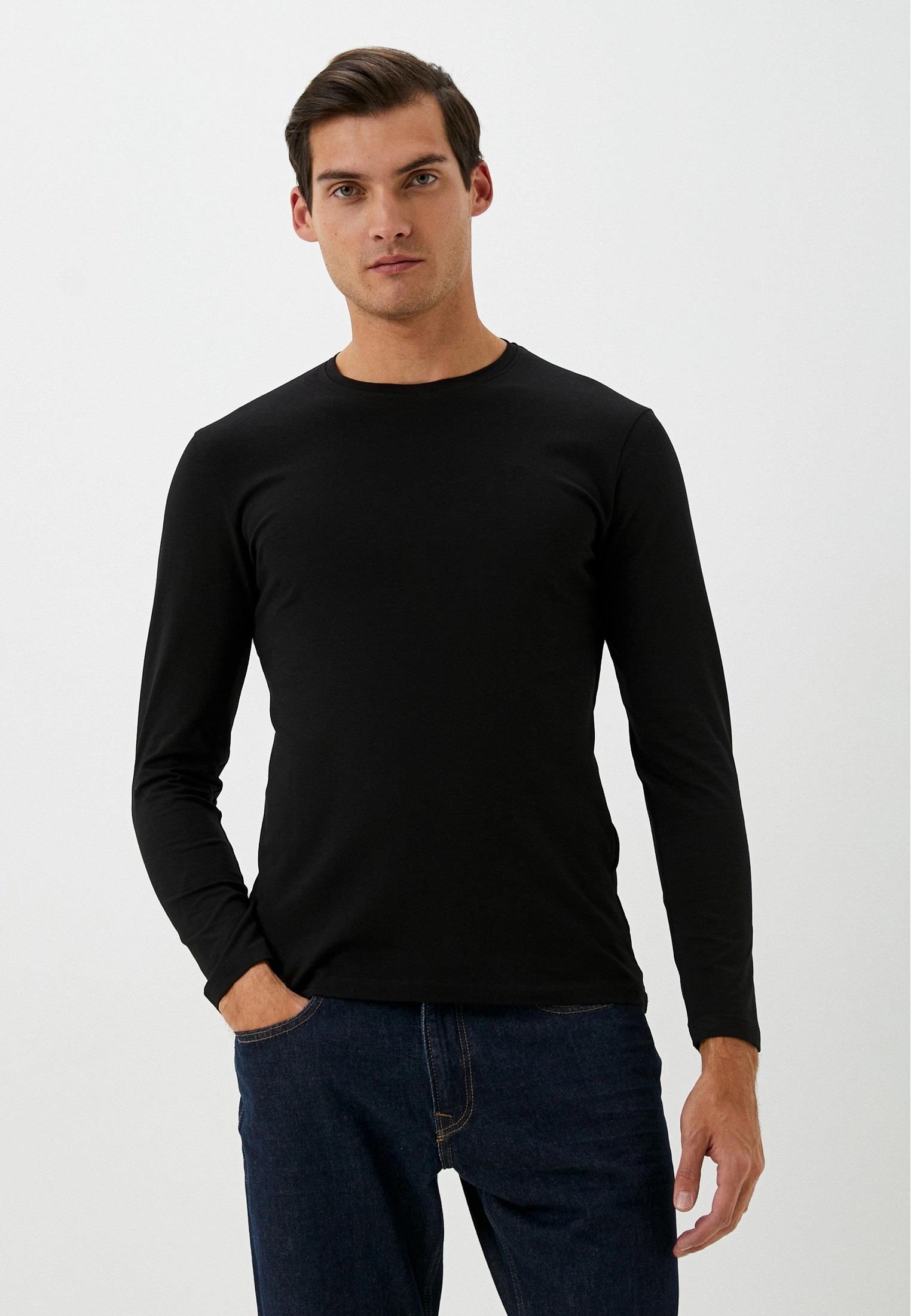 Erkek Uzun Kol Siyah Bisiklet Yaka Penye Slim Fit Supreme Kumaş Üst Penye NCS JEANS 1052