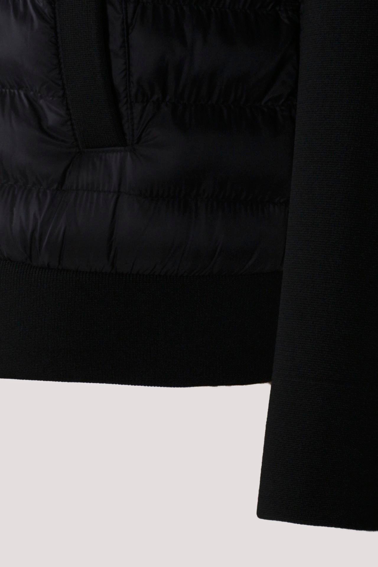 Erkek Zırh Örme Siyah Hırka Düğmeli Dik Yaka Slim Fit İnce Astarlı Mevsimlik Cardigan NCS JEANS 4518