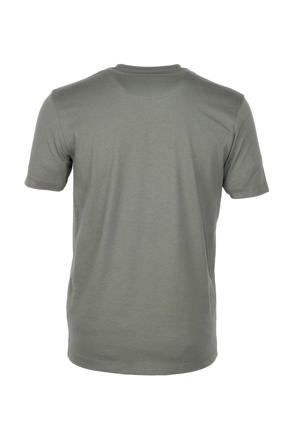 Ncs Haki Bisiklet Yaka Slim Fit Dar Kesim Baskılı T-shirt 1216