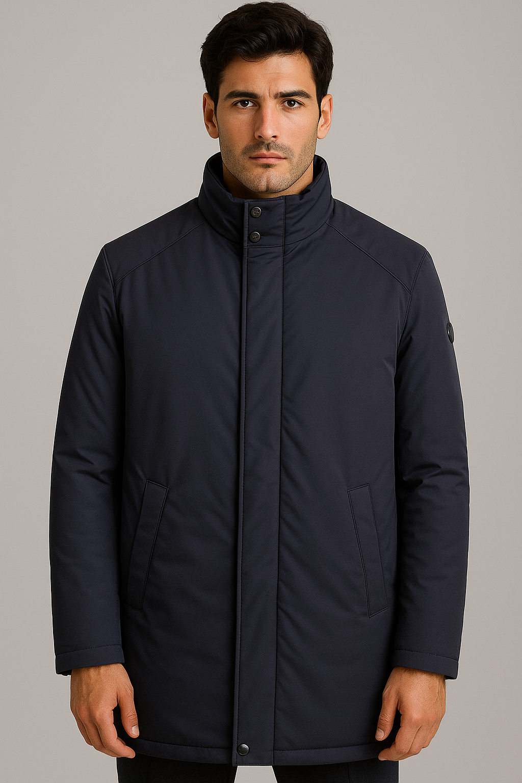 NCS JEANSSu İtici Erkek Şişme Mont Lacivert 45434543