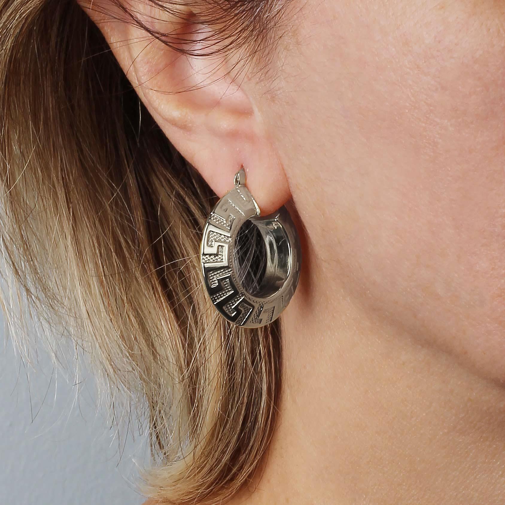 Büyük Grec Halka Küpe