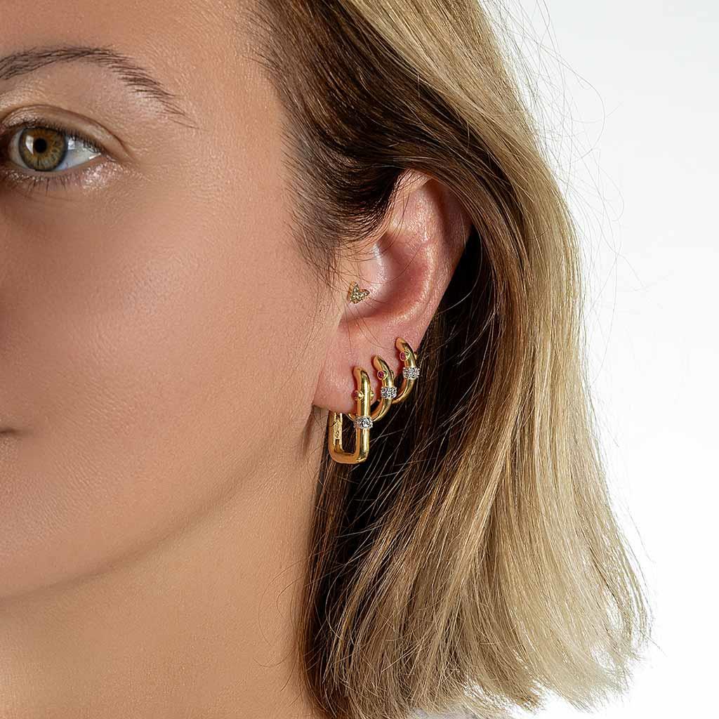 Maya Küçük Halka Küpe