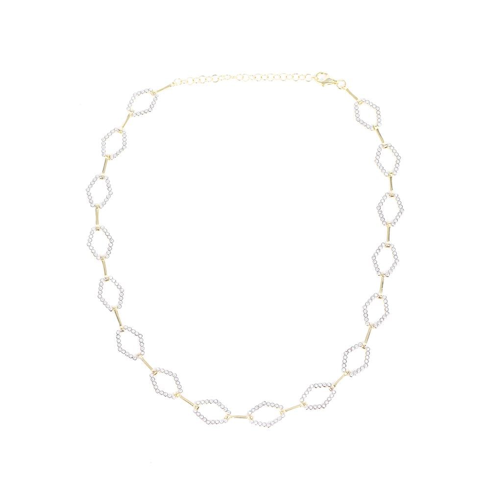 Rhombus Choker Kolye