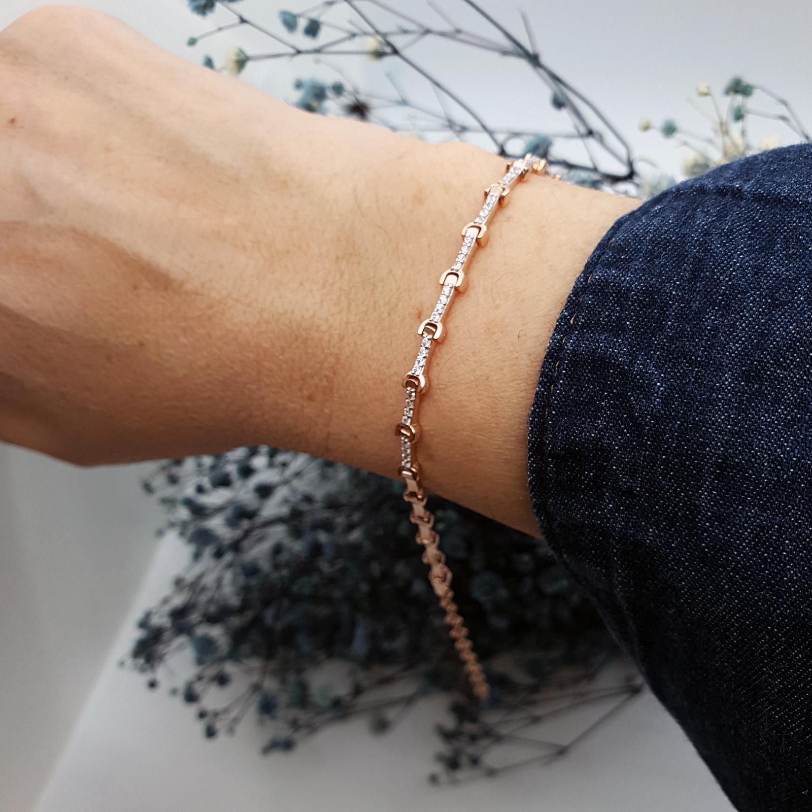 Rose Dilimli Bileklik