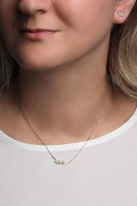 Sıralı İnci Kolye Takım