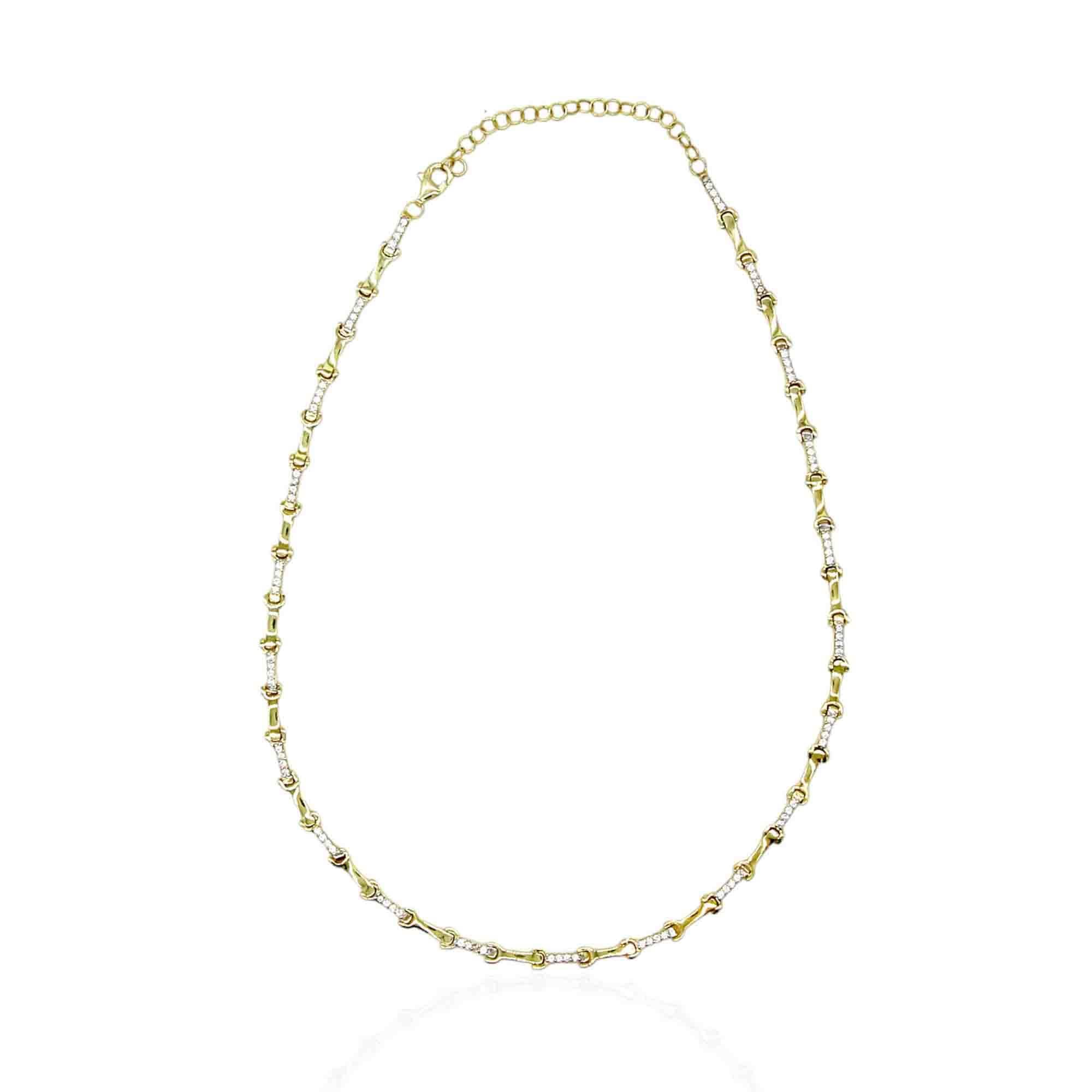 Taşlı Choker Kolye