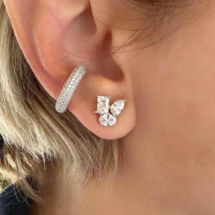 Three Shaep Mini Küpe