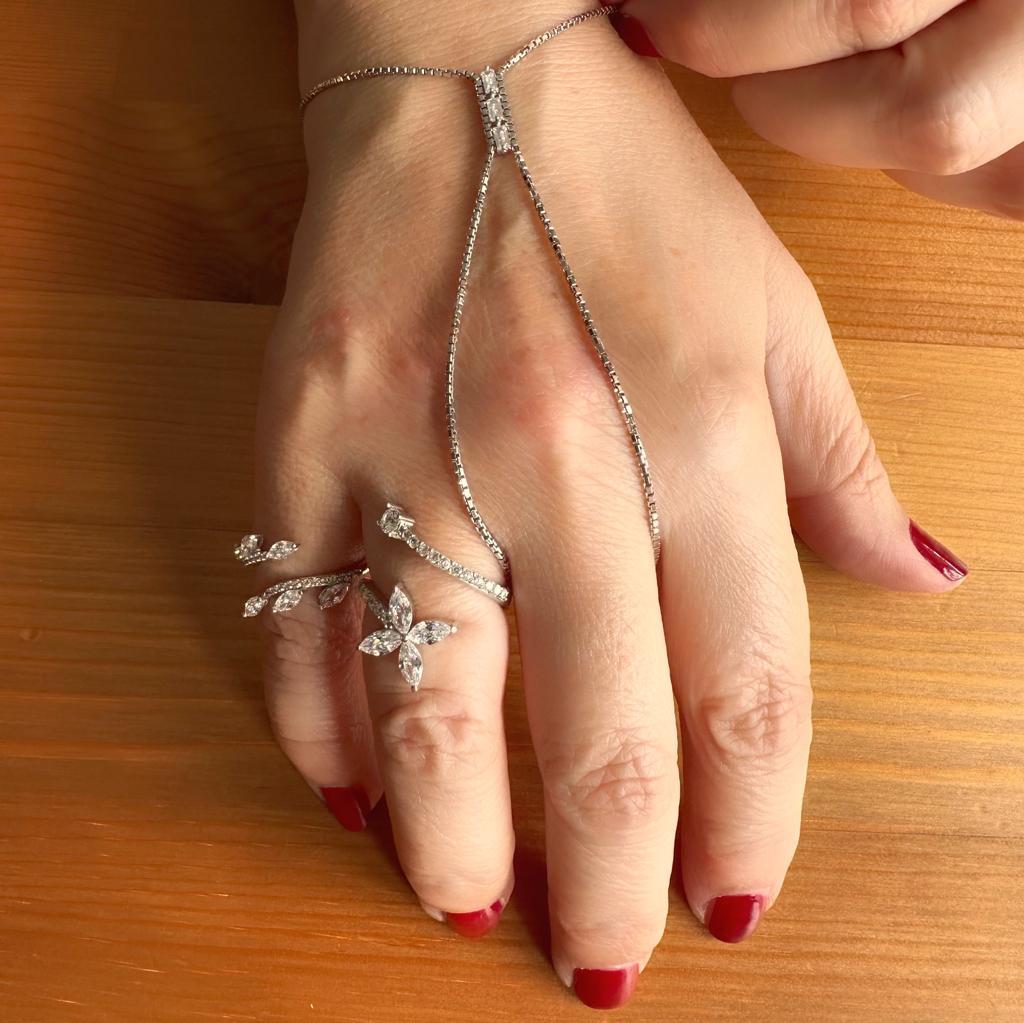 Üçlü Baget Taşlı Şahmeran