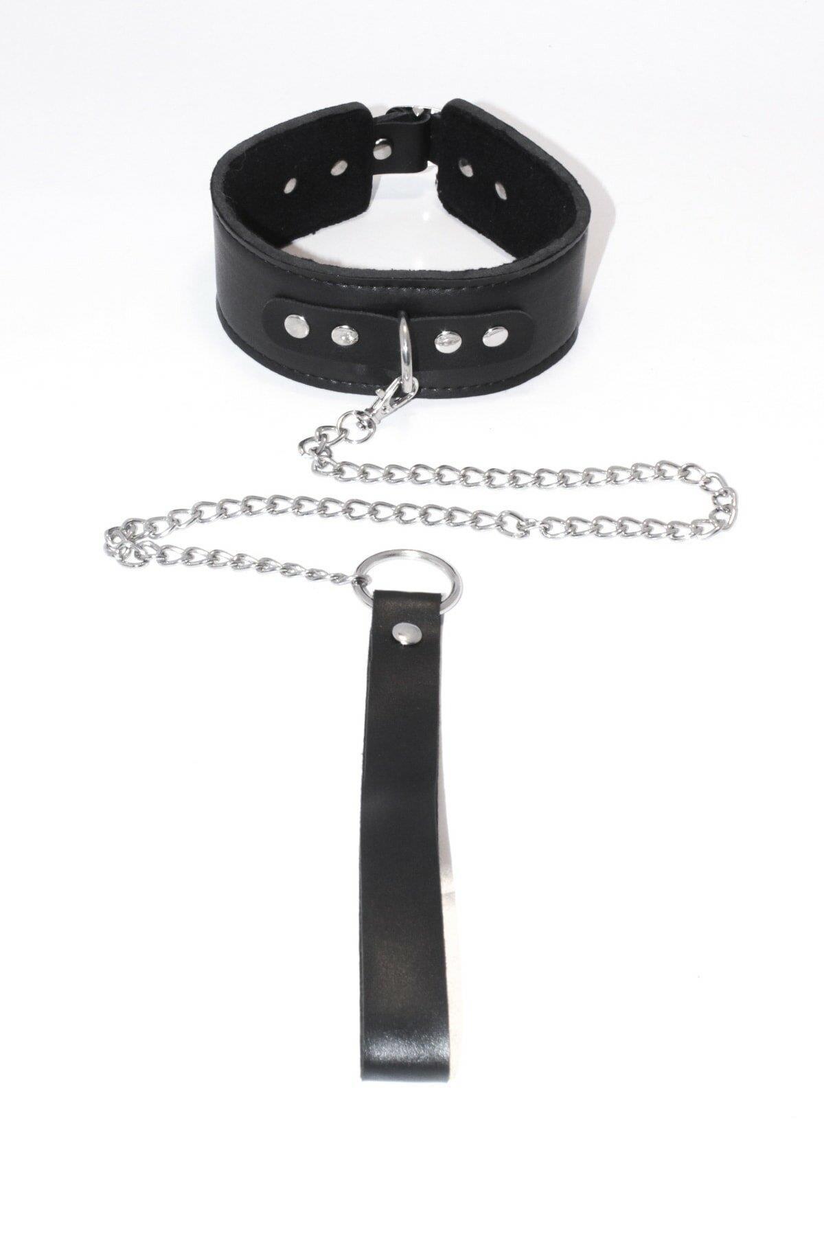 Aria's Closet 7 li Harness Fantezi Kelepçe Kırbaç Tasma Aksesuar Seti