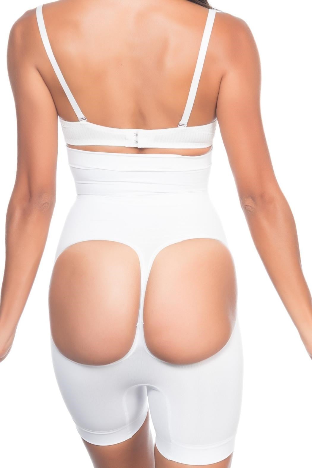 Arias Closet Beyaz MI Emay 2033 Popo Açık Boxer Korse