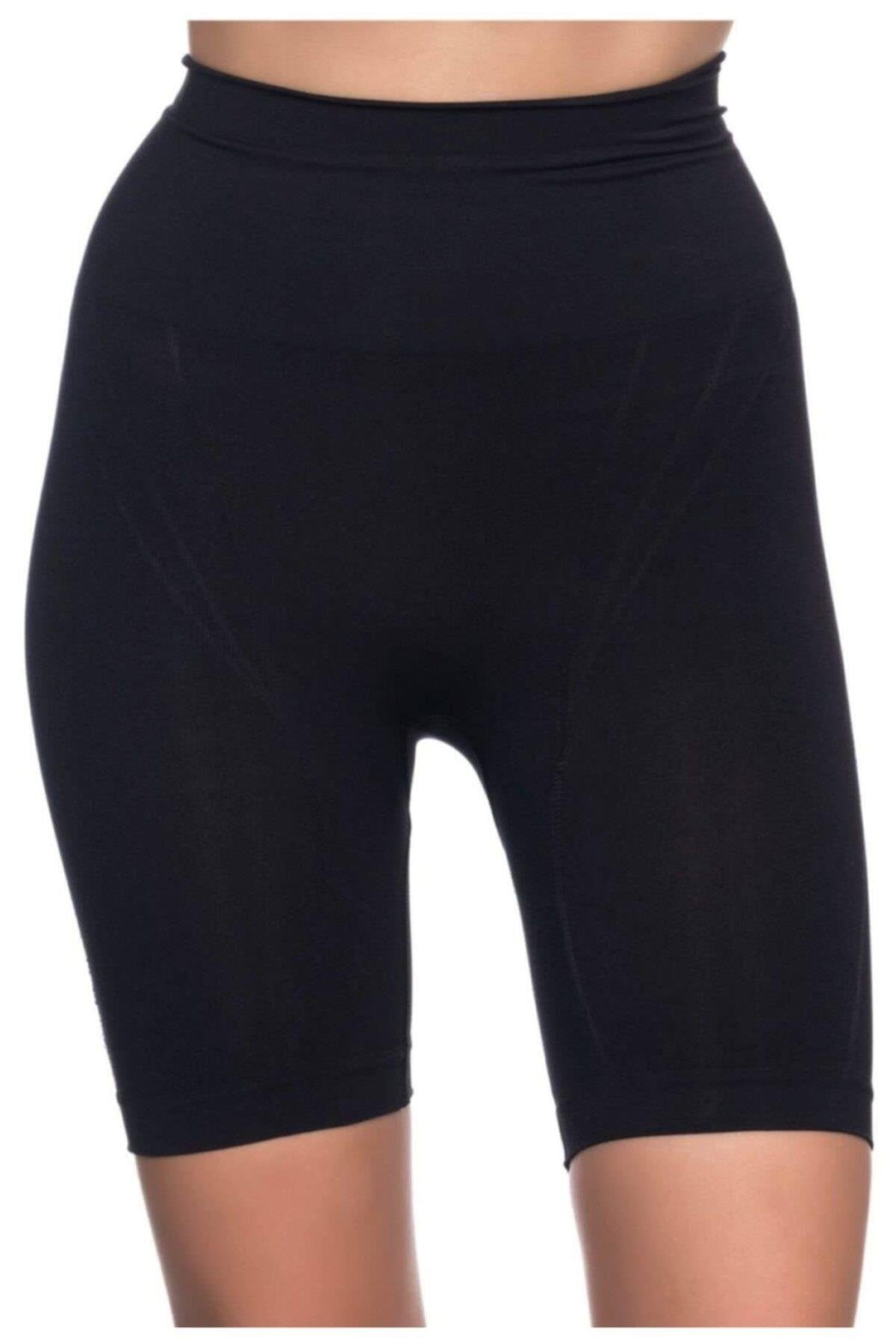 Arias Closet Siyah MI Emay 2017 Düşük Bel Double Pantalon Korse
