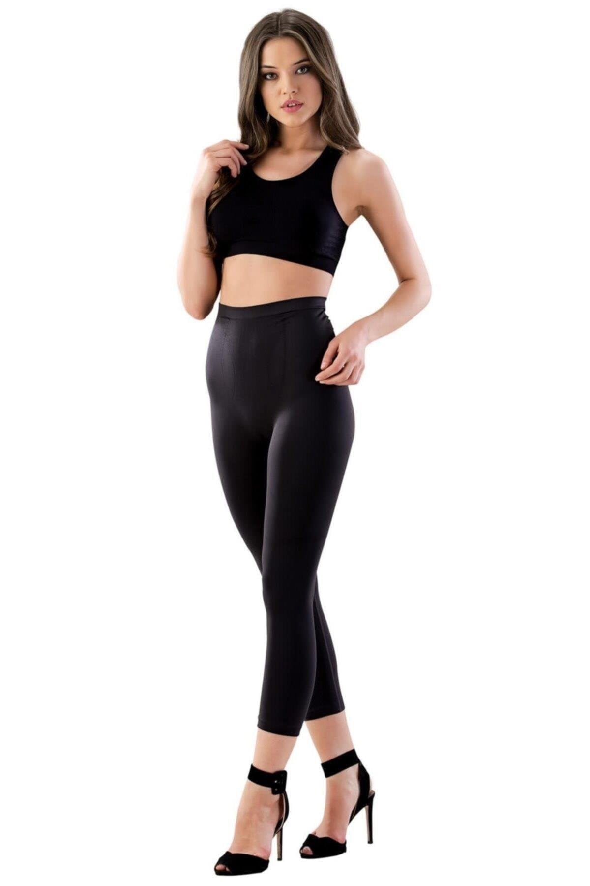 Arias Closet Siyah MI Emay 3810 Tayt Korse