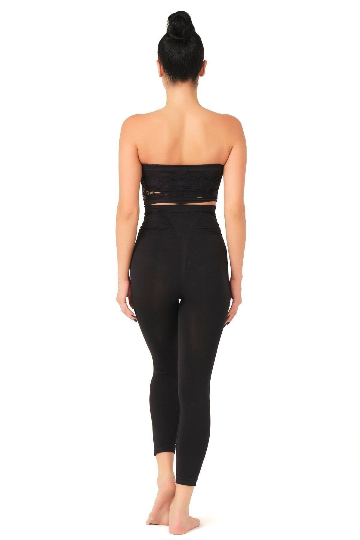 Arias Closet Siyah MI Emay 3810 Tayt Korse