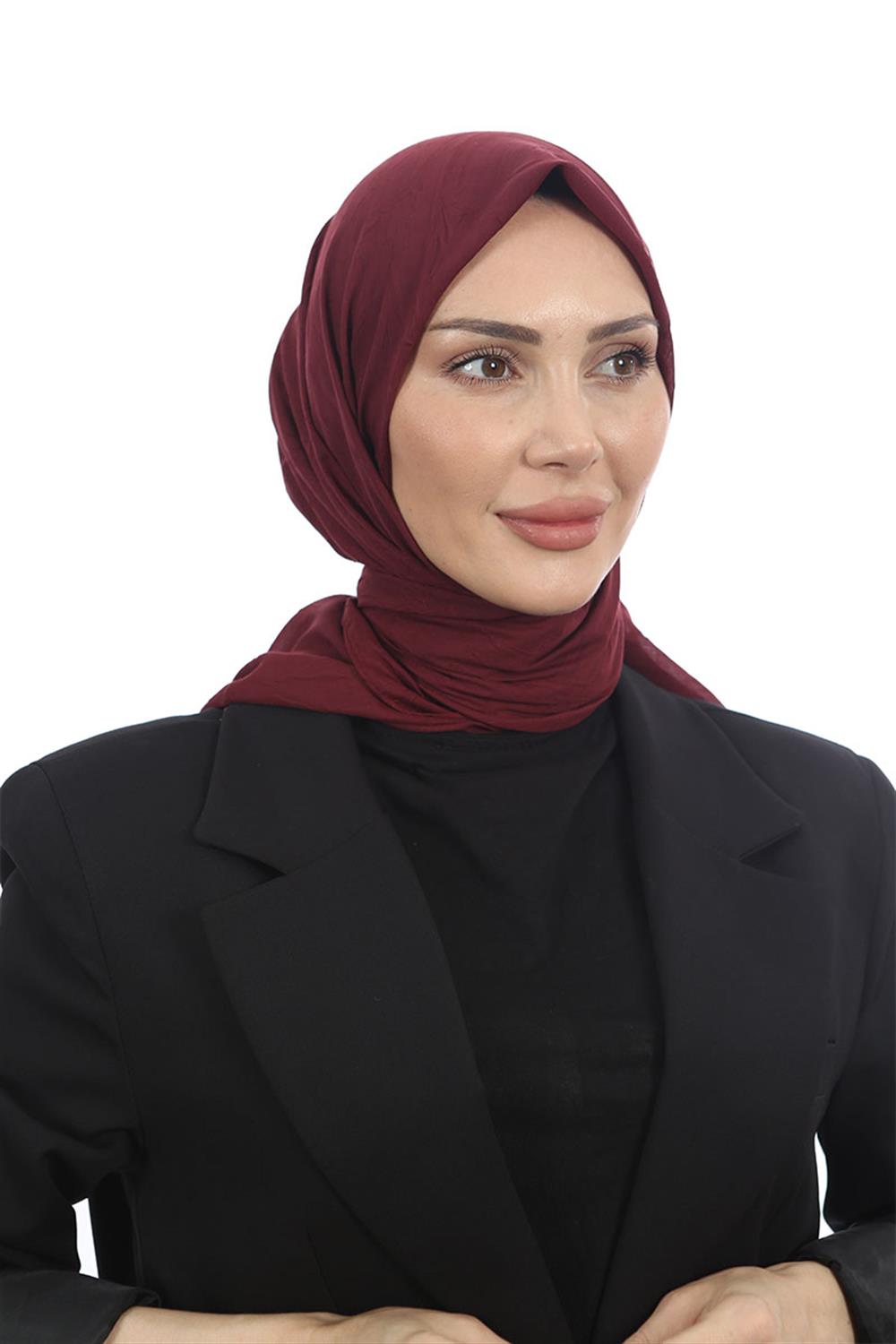 Bambu Eşarp Bordo
