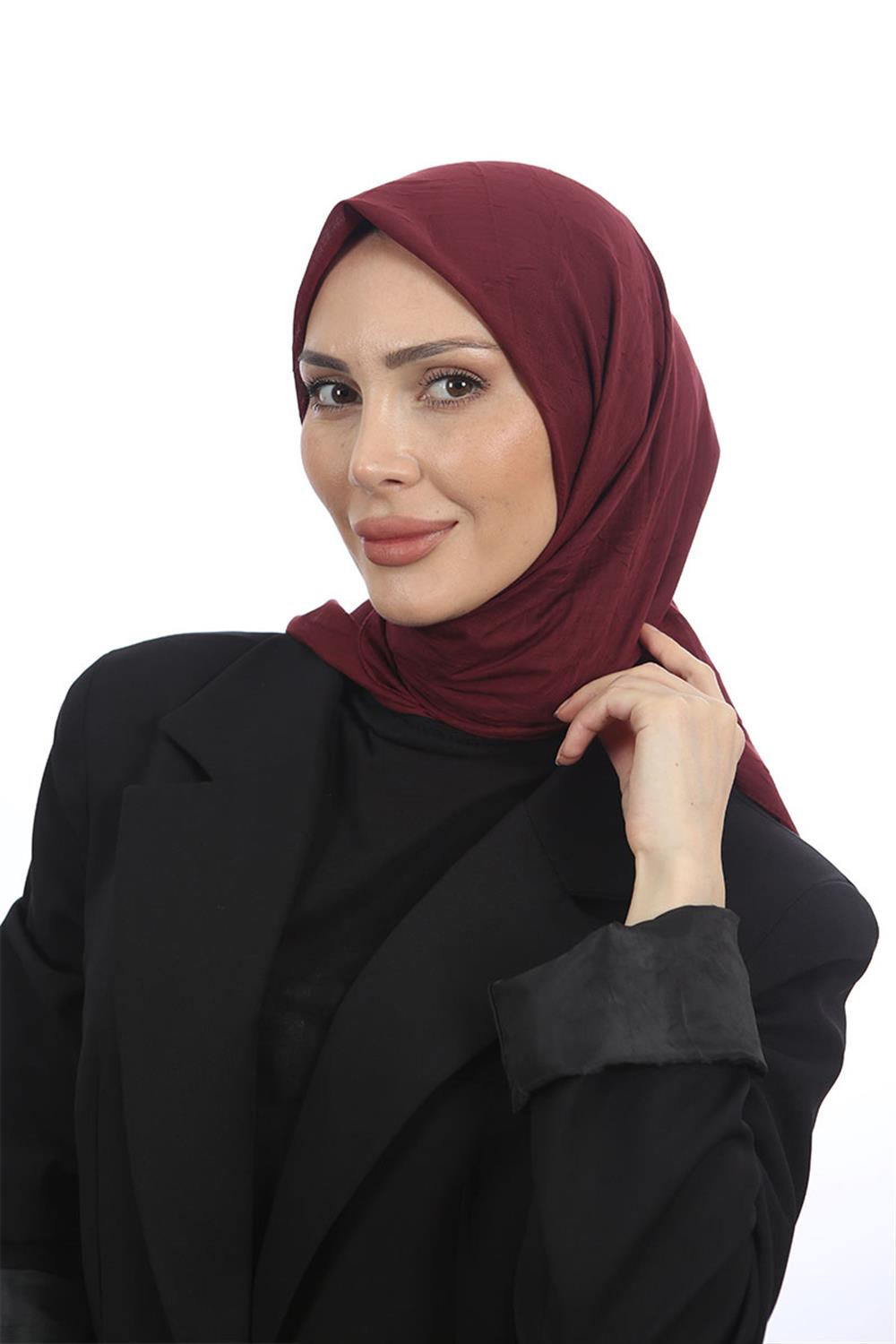 Bambu Eşarp Bordo