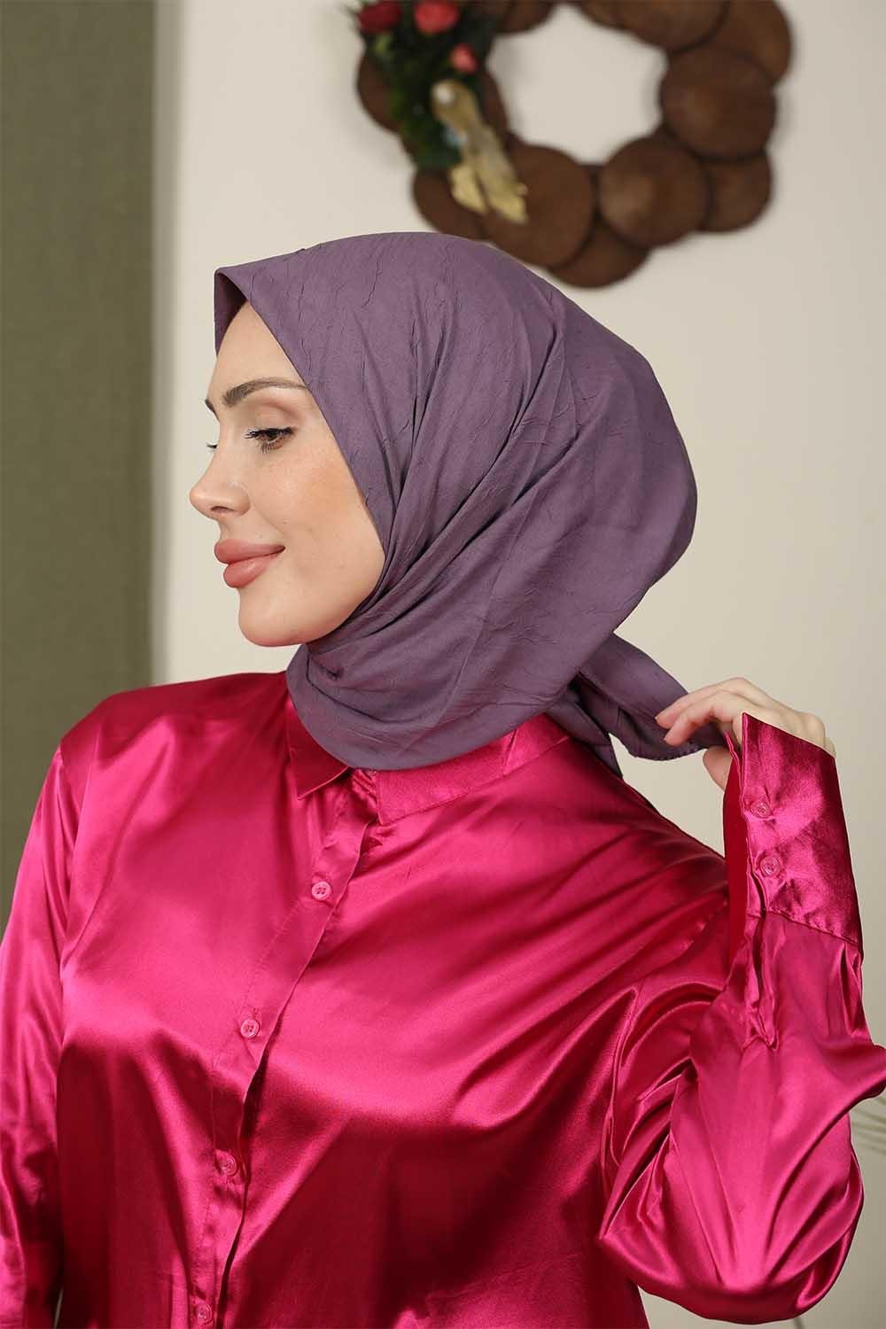 Bambu Eşarp Mürdüm