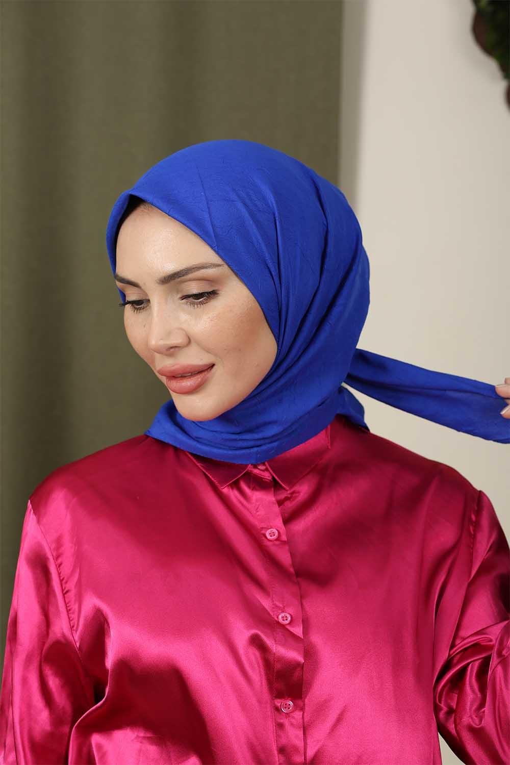 Bambu Eşarp Saks