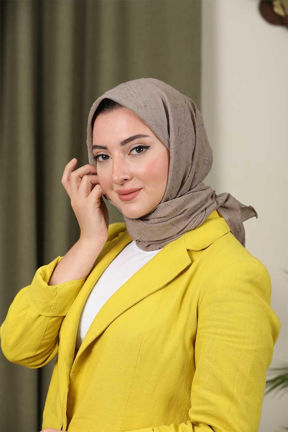 Bambu Eşarp Vizon