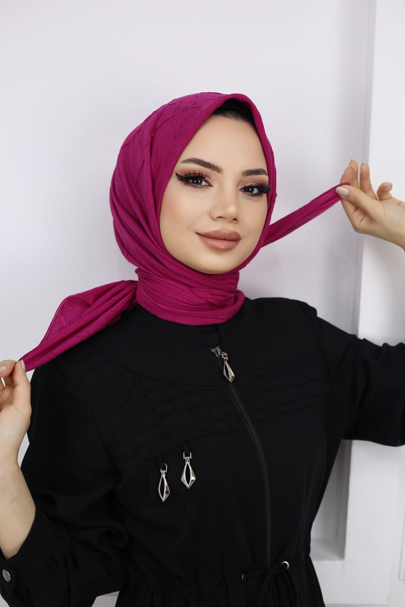 BAMBU KRAŞ EŞARP PEMBE