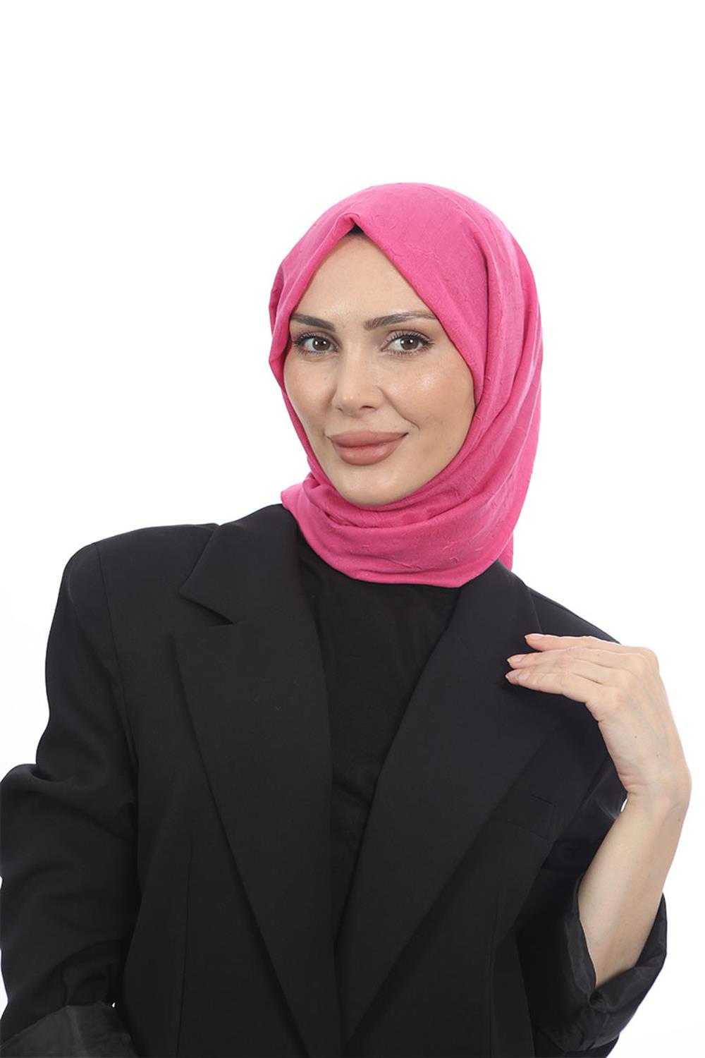 Bambu Kraş Şal Pembe