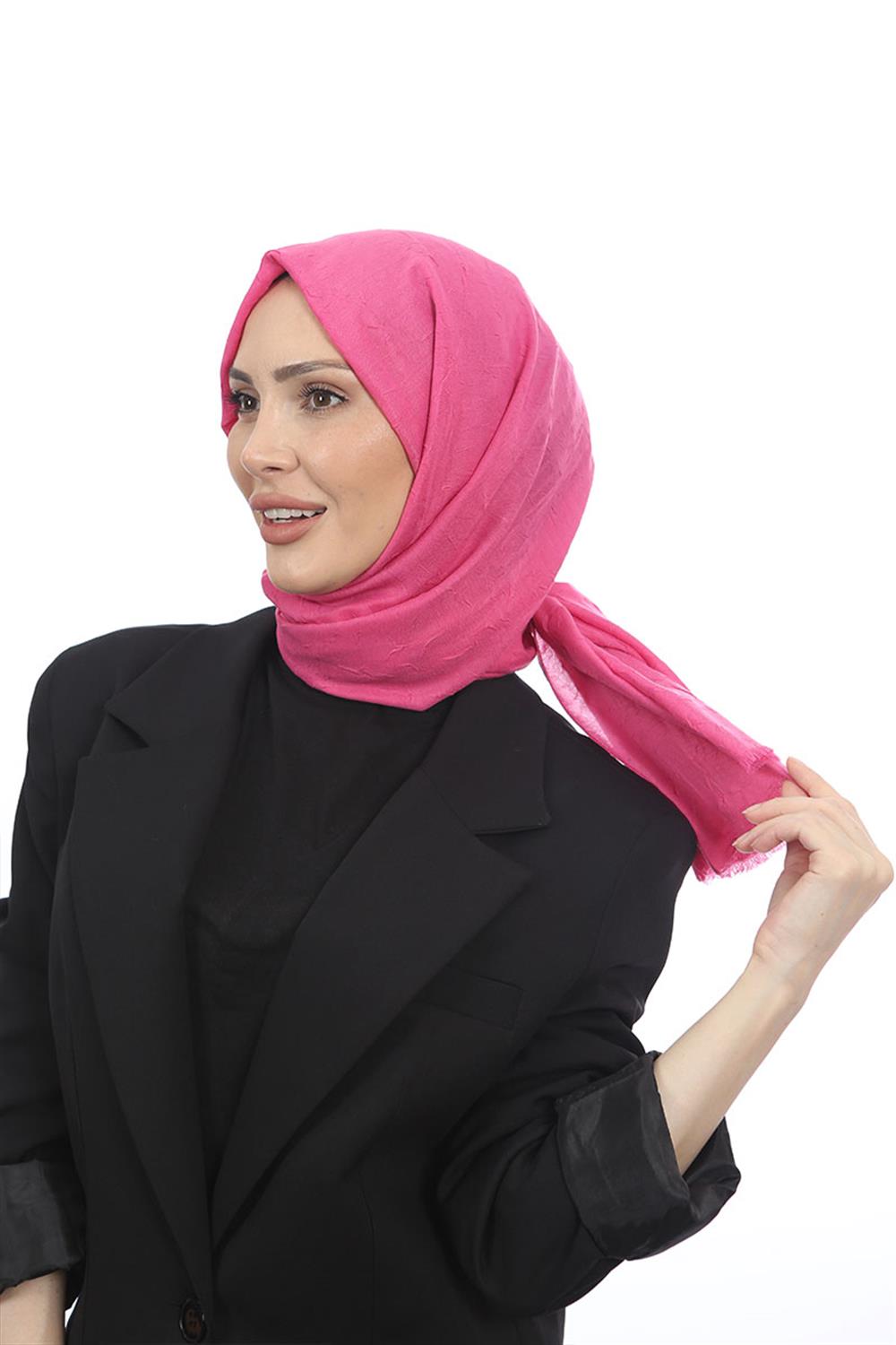 Bambu Kraş Şal Pembe
