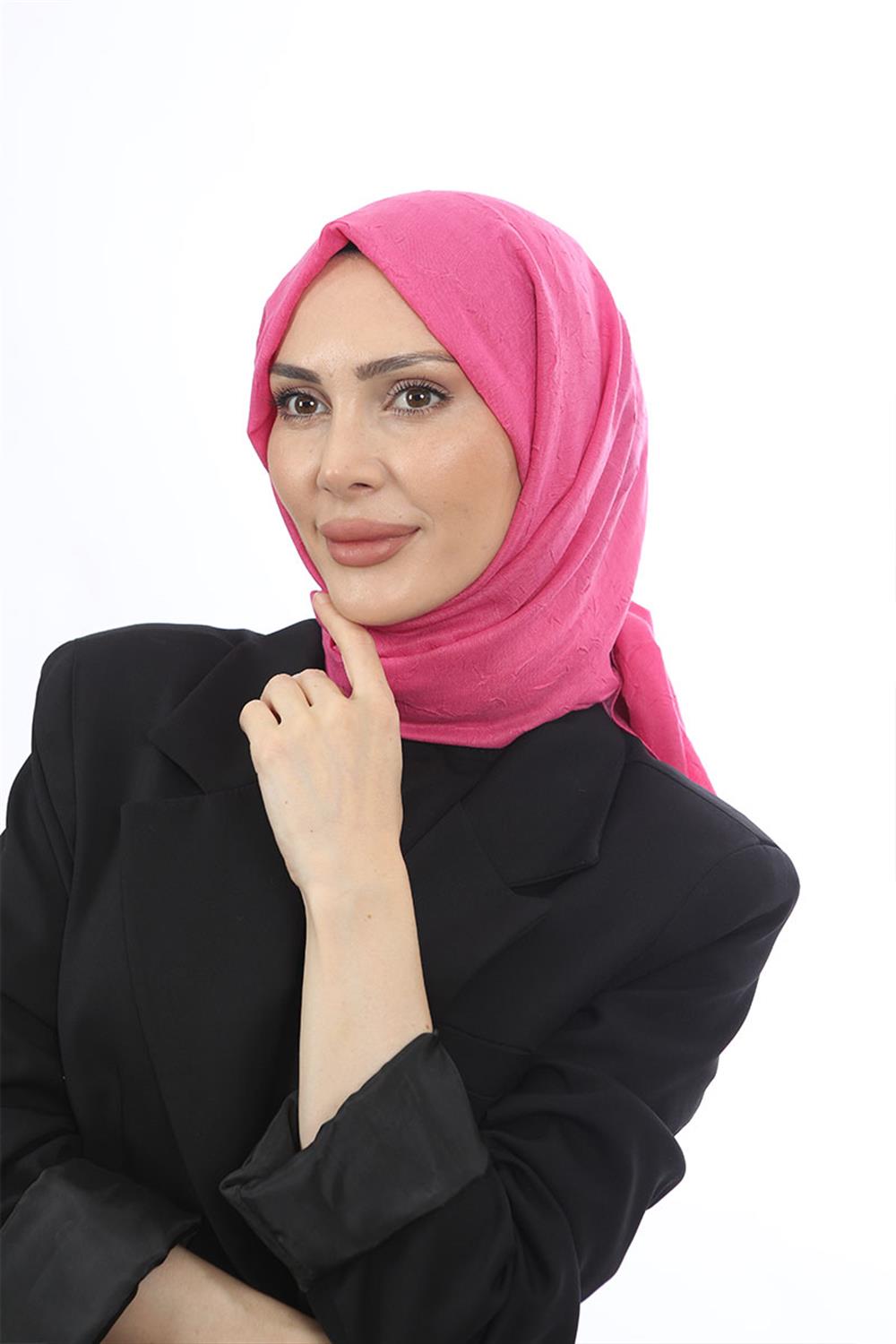 Bambu Kraş Şal Pembe
