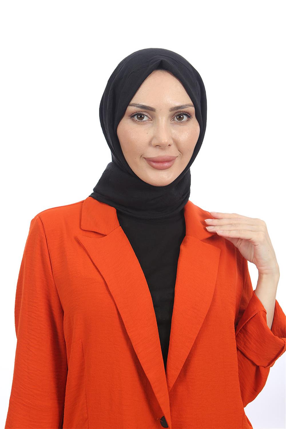 Bambu Kraş Şal Siyah