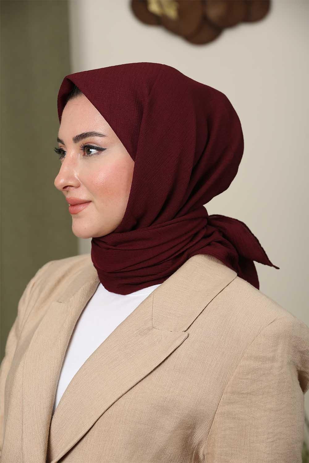 Mio Cazz Eşarp Bordo