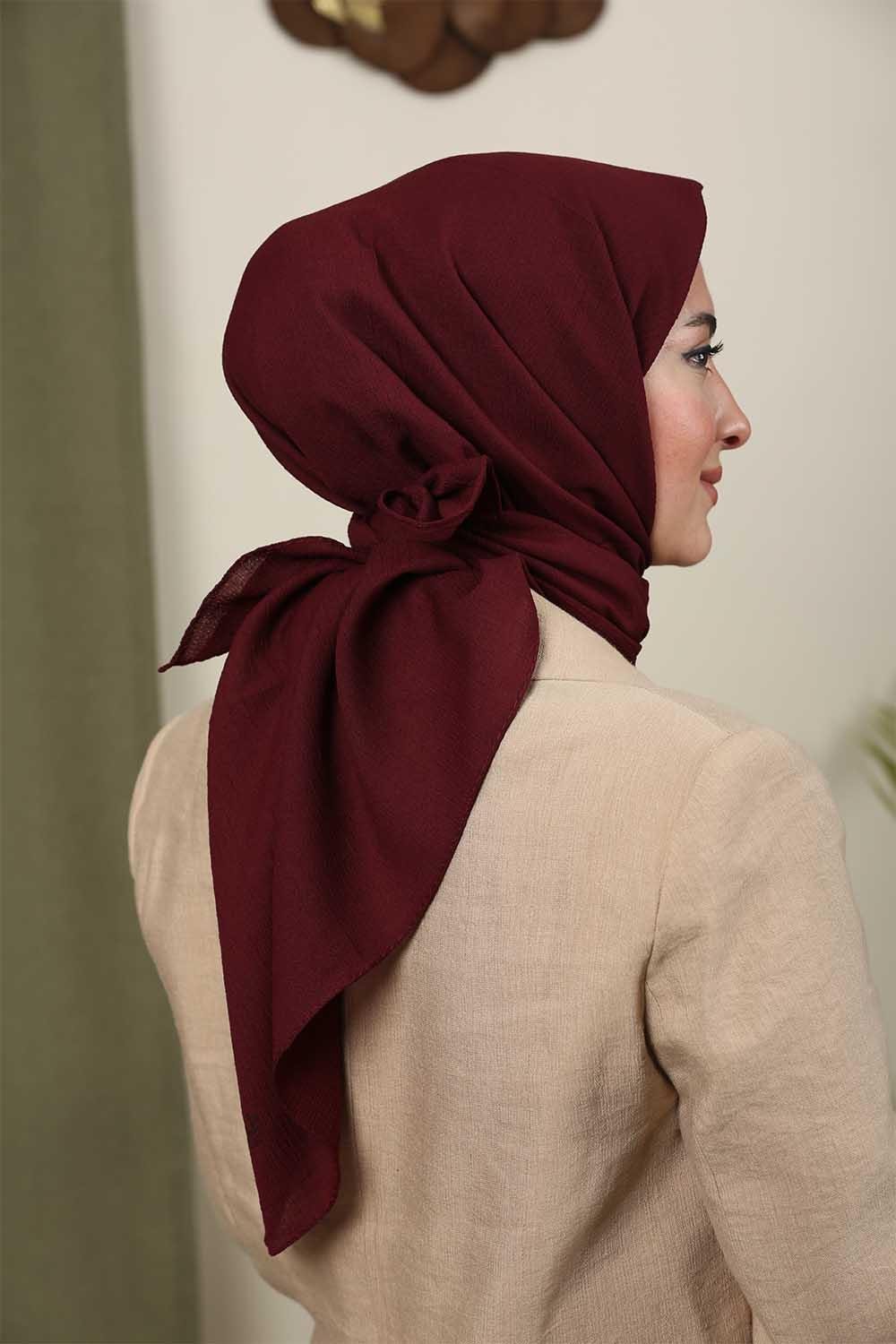 Mio Cazz Eşarp Bordo