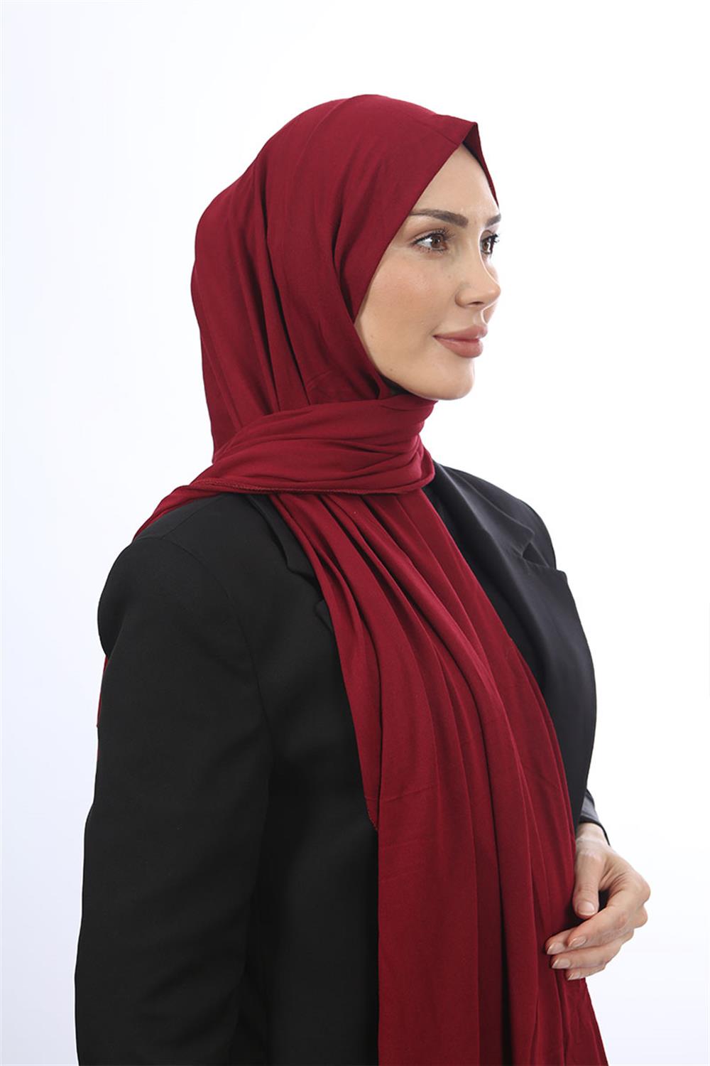 Penye Şal Bordo