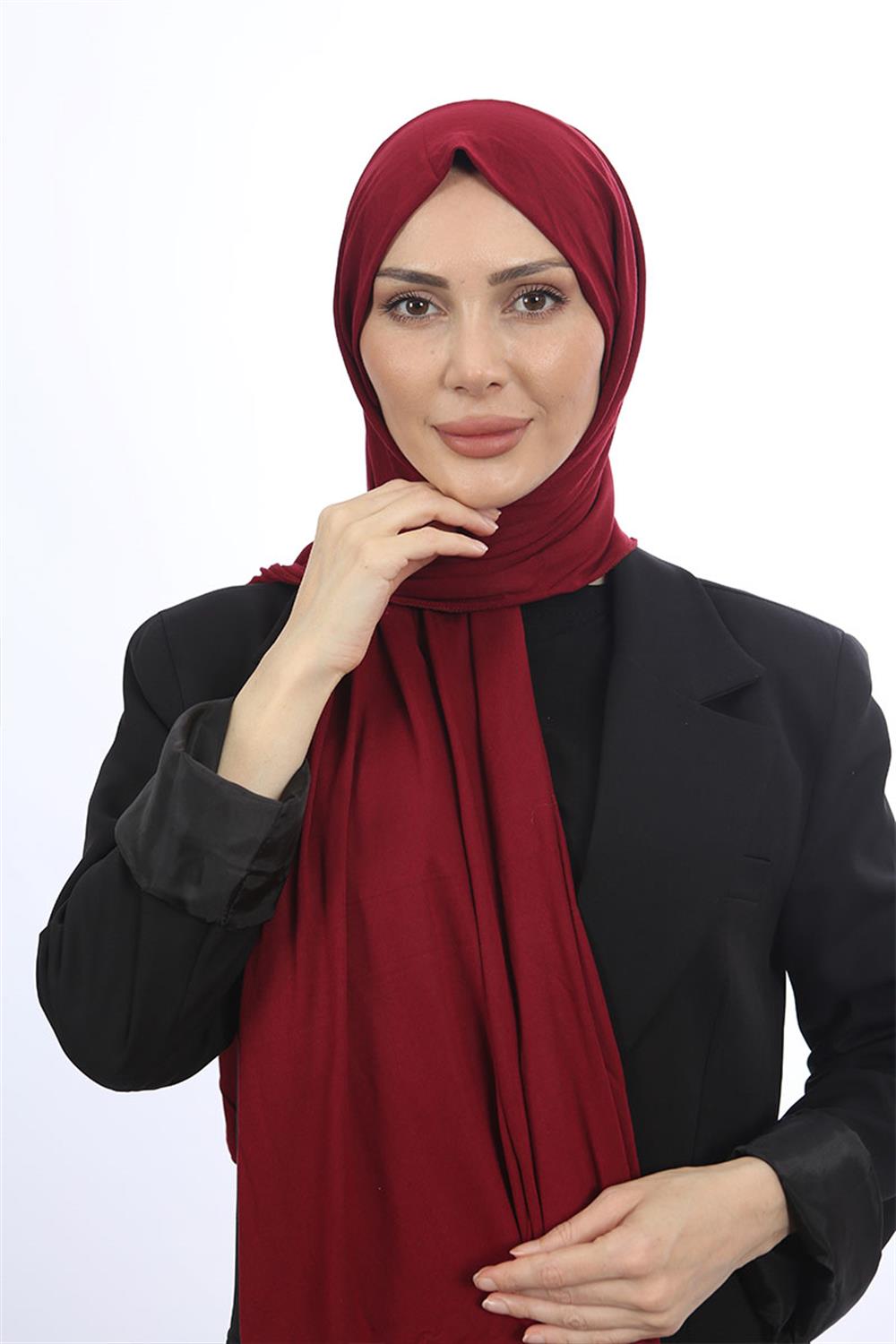 Penye Şal Bordo