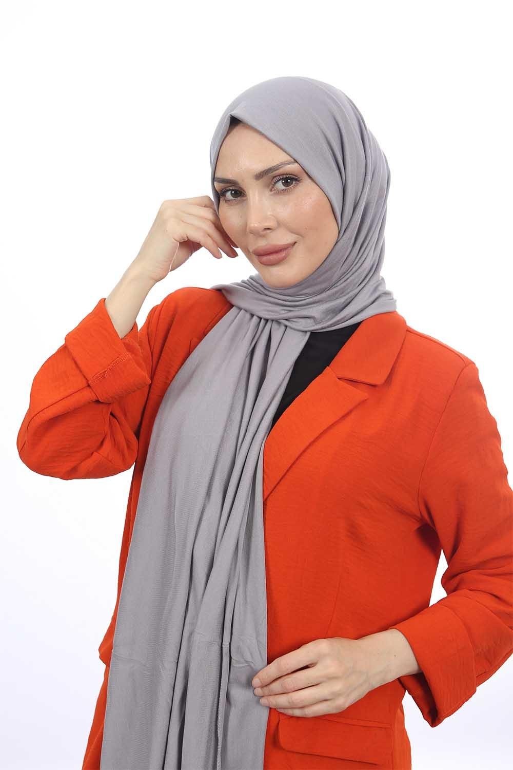 Penye Şal Gümüş