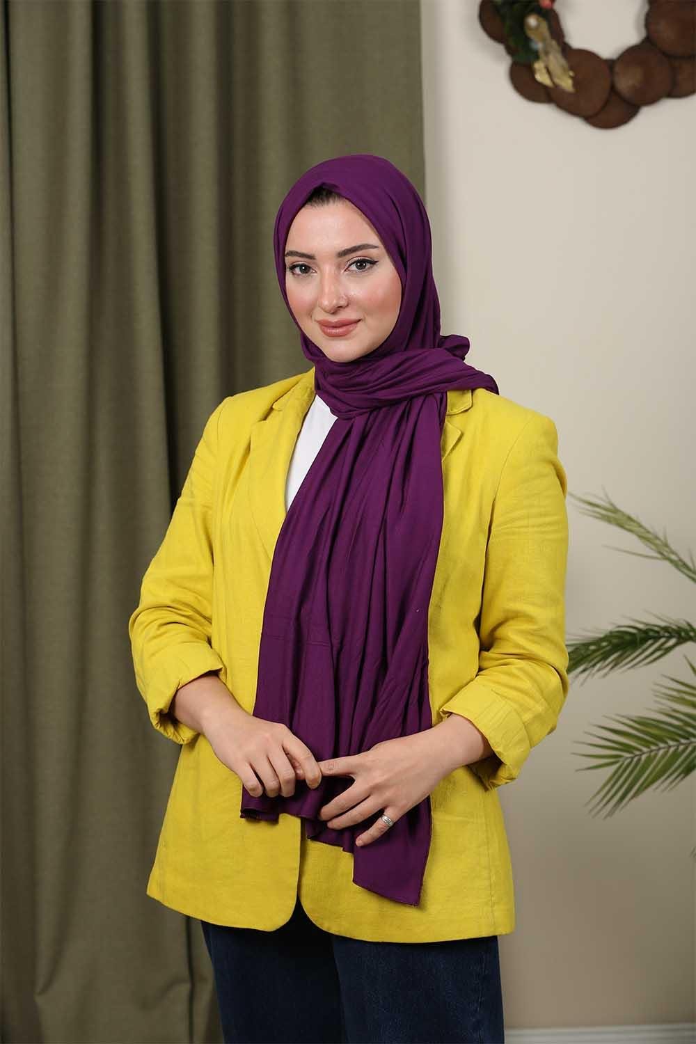 Penye Şal Mor